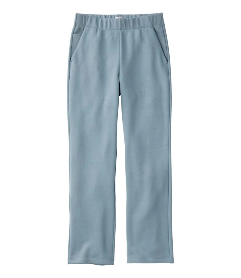 Women's L.L.Bean CloudSoft Pants, Mid-Rise Straight-Leg