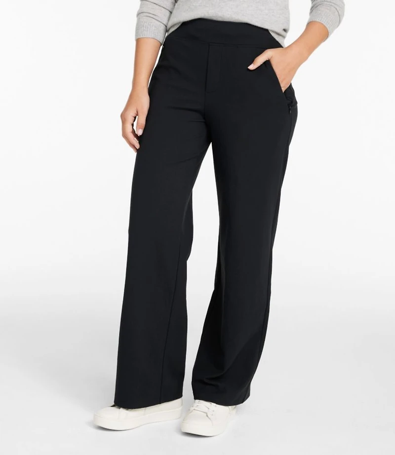 Women's Go-Anywhere Pants, High-Rise Wide-Leg