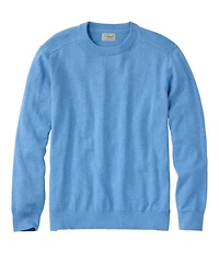 Men's All Seasons Cotton Blend Sweater, Crewneck