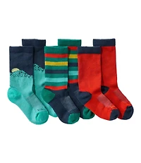 Kids' Camden Trail Socks, 3-Pack