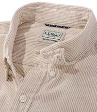 Men's Comfort Stretch Performance® Seersucker Shirt, Short-Sleeve, Slightly Fitted Untucked Fit