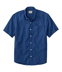 Men's Comfort Stretch Performance® Seersucker Shirt, Short-Sleeve, Slightly Fitted Untucked Fit