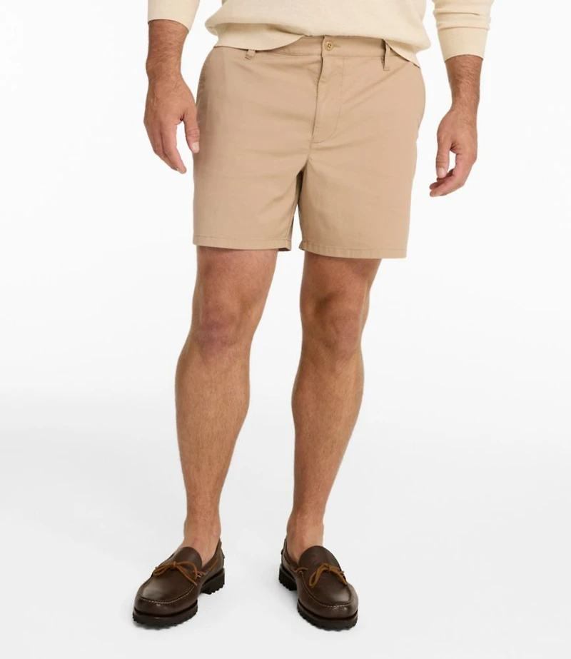 Men's Comfort Stretch Performance® Everywhere Chino Shorts, 6"