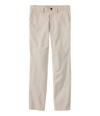 Men's Sunwashed Khaki Pants, Standard Fit, Straight Leg