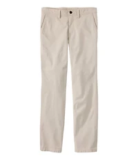 Men's Sunwashed Khaki Pants, Standard Fit, Straight Leg