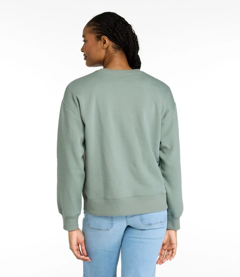 Women's Essential Sweatshirt, Crewneck Logo