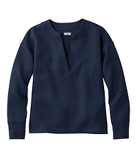 Women's L.L.Bean CloudSoft Splitneck Pullover