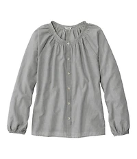 Women's Whisperweight Poplin Shirt, Long-Sleeve