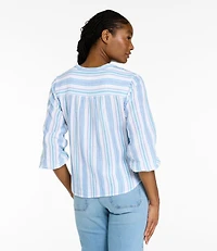 Women's Cloud Gauze Shirt, Splitneck Popover