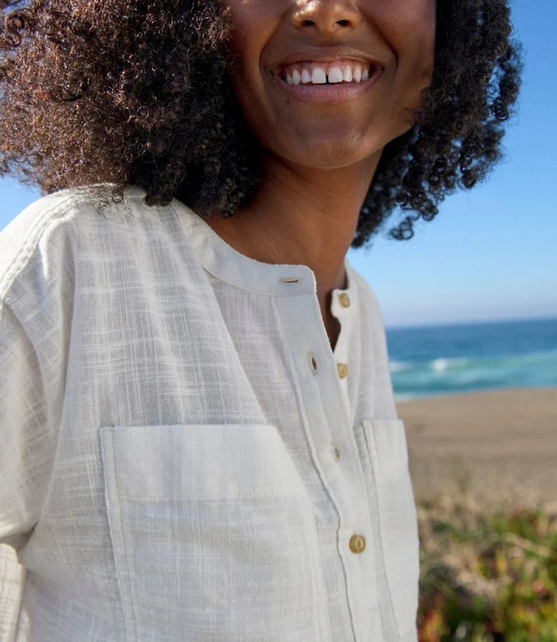 Women's L.L.Bean Day Breeze Shirt, Short-Sleeve Popover