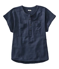 Women's L.L.Bean Day Breeze Shirt, Short-Sleeve Popover