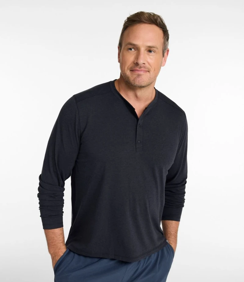 Men's Multisport Lifestyle Henley, Long-Sleeve