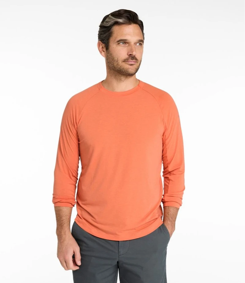 Men's SunSmart Comfort Crew, Long Sleeve