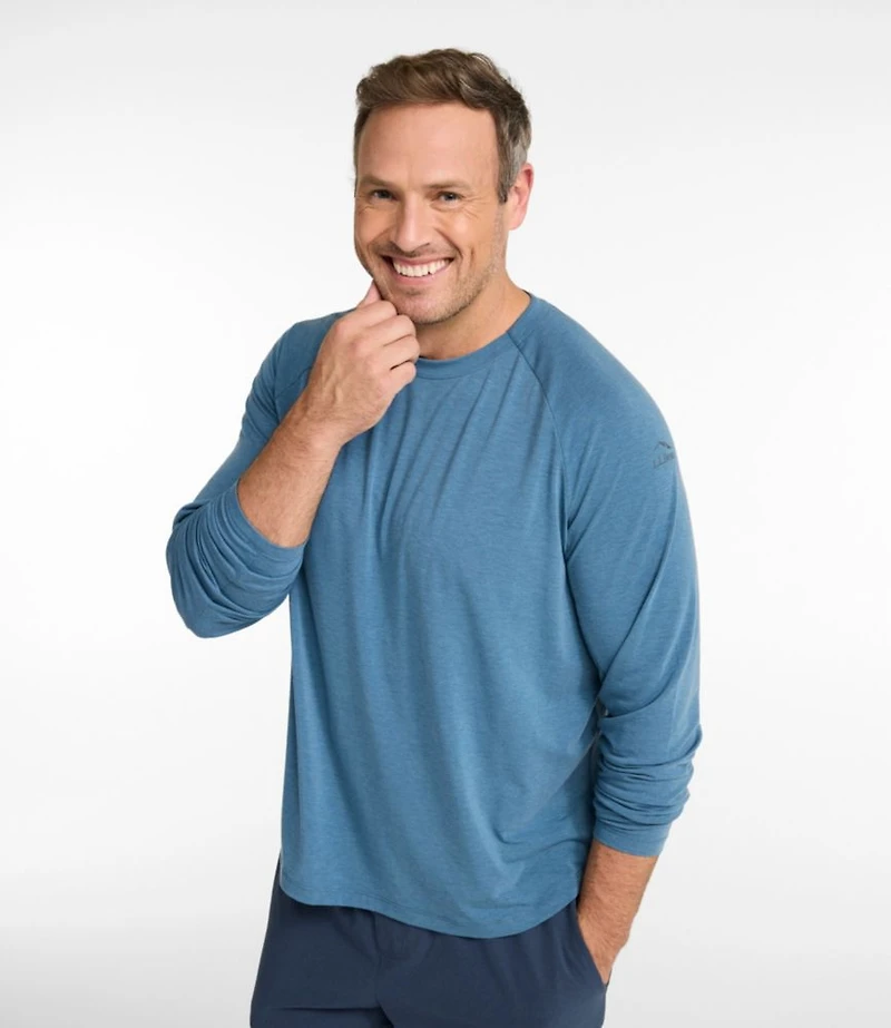 Men's SunSmart Comfort Crew, Long Sleeve