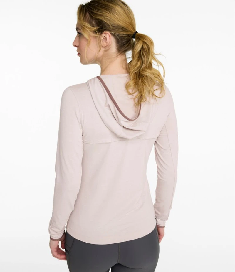 Women's SunSmart Coolpro Half Zip Hoodie