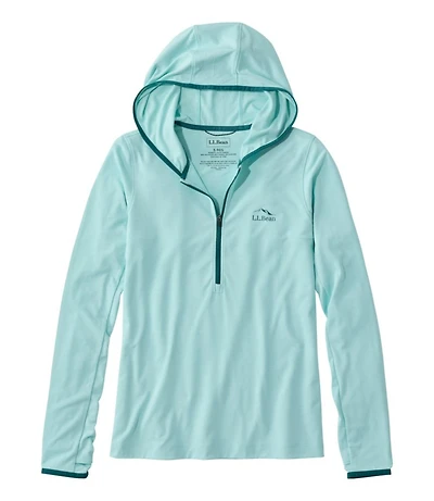 Women's SunSmart Coolpro Half Zip Hoodie