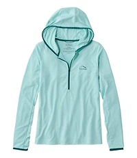 Women's SunSmart Coolpro Half Zip Hoodie