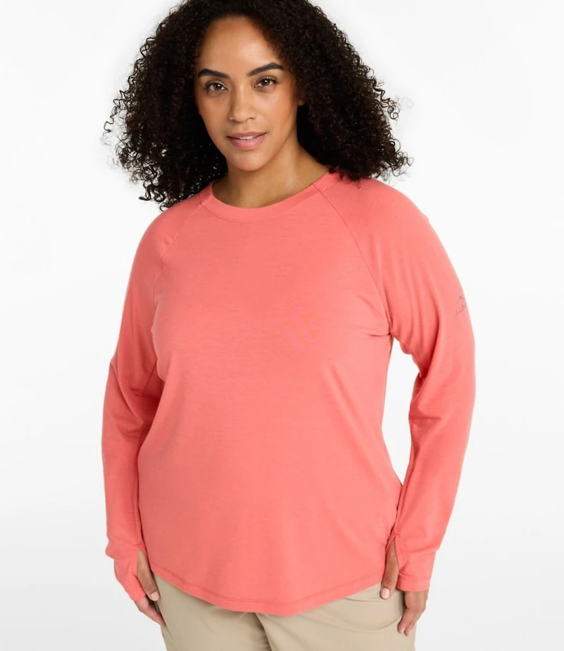 Women's SunSmart Comfort Crew, Long-Sleeve