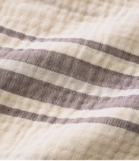 Lightweight Cotton Gauze Throw, Stripe