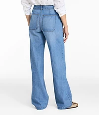 Women's 207 Vintage Lightweight Jeans, Mid-Rise Wide-Leg