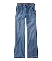 Women's 207 Vintage Lightweight Jeans, Mid-Rise Wide-Leg