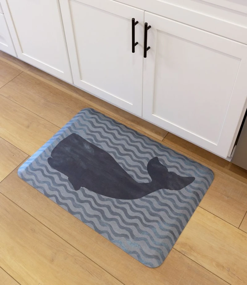 Happy Feet Comfort Mat, Whale