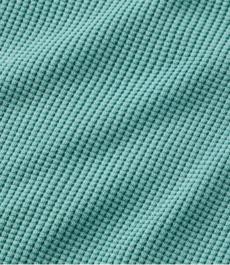 Women's Sunwashed Waffle Sweater, Splitneck