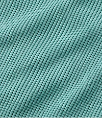 Women's Sunwashed Waffle Sweater, Splitneck