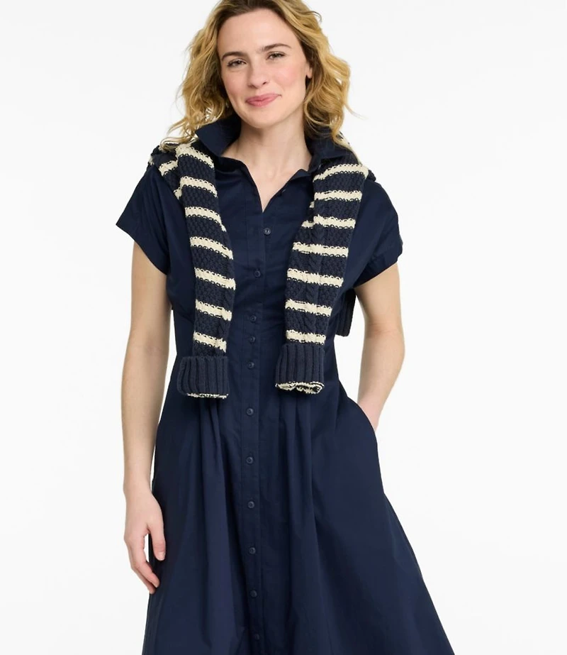 Women's Signature Pleated Midi Dress