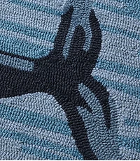 Indoor/Outdoor Vacationland Runner, Coastal Whale