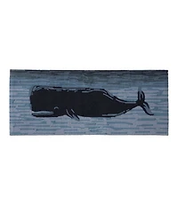 Indoor/Outdoor Vacationland Runner, Coastal Whale