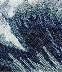 Indoor/Outdoor Vacationland Runner, Ocean Waves