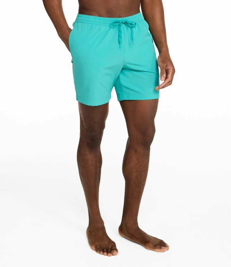Men's Bold Coast Swim Trunks Solid, 7"