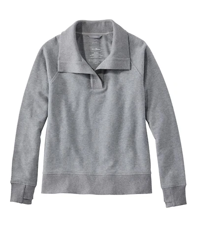 Women's Bean's Cozy Splitneck Pullover Sweatshirt