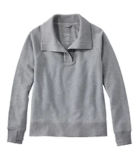 Women's Bean's Cozy Splitneck Pullover Sweatshirt