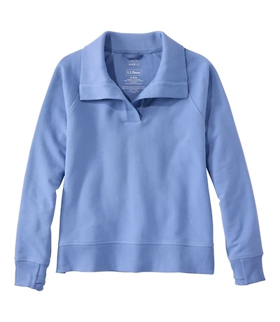 Women's Bean's Cozy Splitneck Pullover Sweatshirt