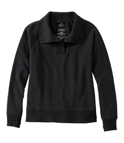 Women's Bean's Cozy Splitneck Pullover Sweatshirt