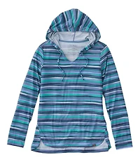 Women's Everyday SunSmart® Hoodie, Long-Sleeve Stripe