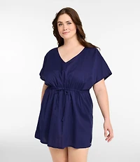 Women's L.L.Bean Coastal Cotton Cover-Up Caftan