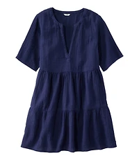 Women's Cloud Gauze Cover-Up Tiered Dress