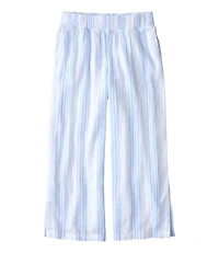 Women's Cloud Gauze Wide-Leg Pants, Stripe