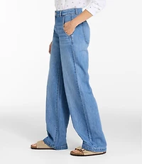 Women's 207 Vintage Lightweight Jeans, Mid-Rise Wide-Leg