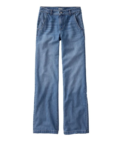 Women's 207 Vintage Lightweight Jeans, Mid-Rise Wide-Leg