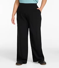 Women's Perfect Fit Pants, Wide Straight-Leg