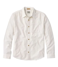 Men's Sunwashed Corduroy Shirt, Slightly Fitted Untucked Fit