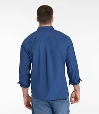 Men's Sunwashed Oxford Shirt, Slightly Fitted Untucked Fit