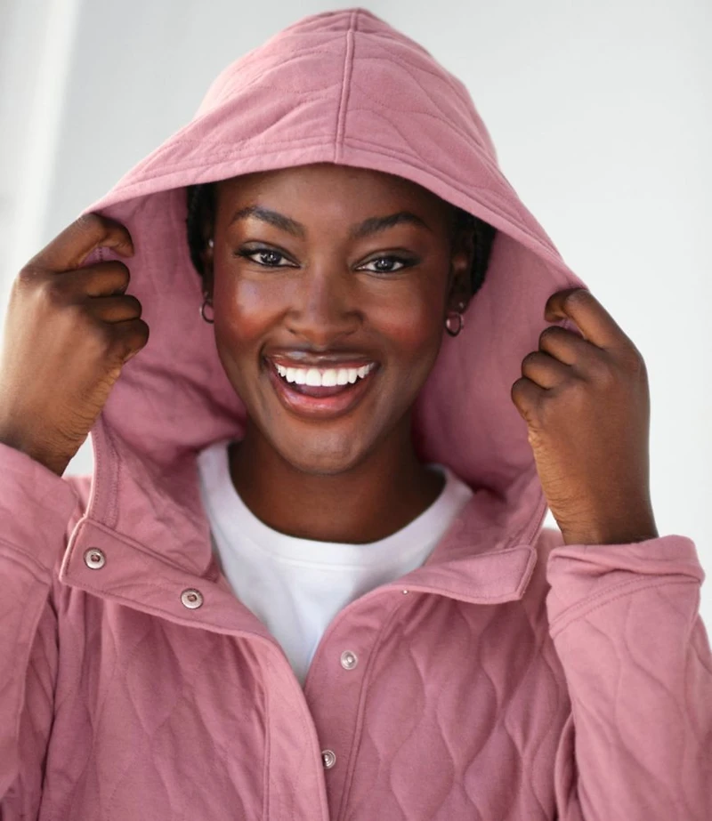 Women's VentureSoft Quilted Hooded Pullover