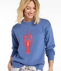 Women's The Original Double L® Sweater, Novelty Crewneck