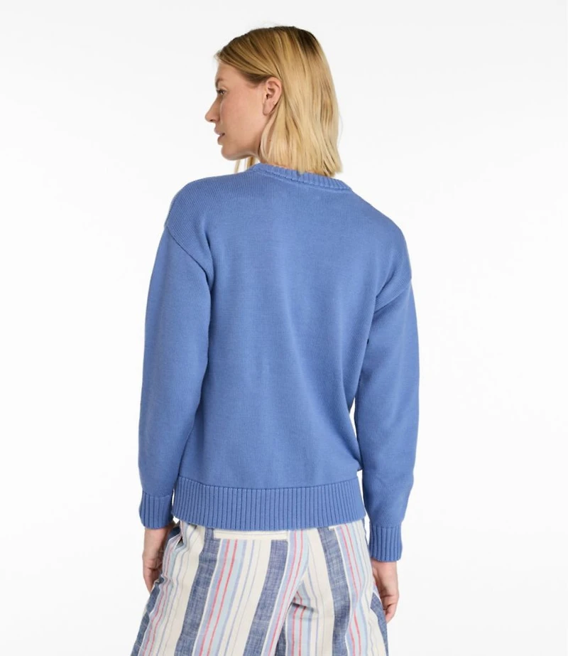 Women's The Original Double L® Sweater, Novelty Crewneck