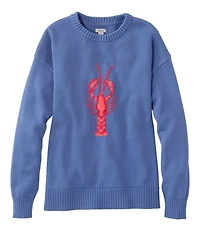 Women's The Original Double L® Sweater, Novelty Crewneck